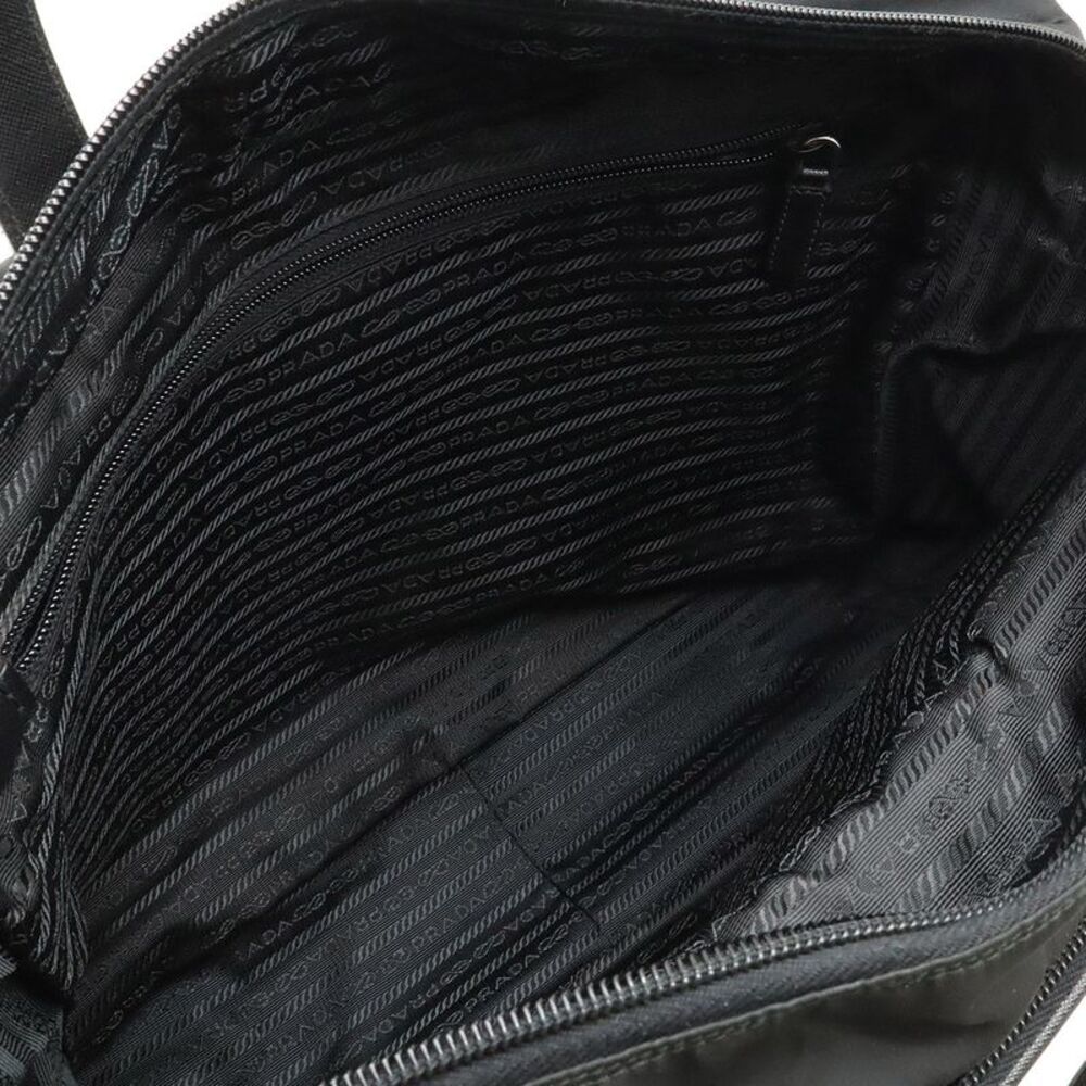 Prada Nylon Leather Triangle Logo Briefcase - Picture 7 of 9